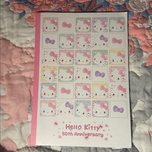 Hello Kitty 50th anniversary Notebook